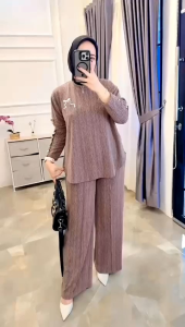 Athaya| Lasika/ Asfita/ Charu/ Hayako/ Milka/ Ifuka/ Monata/ Laura/ Lesti/ Samara/ Netha set| Baju setelan wanita 2024