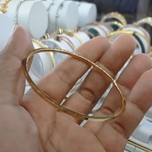 [Bayar di Tempat]Gelang keroncong anti luntur anti alergi mewah BB 45 - 110