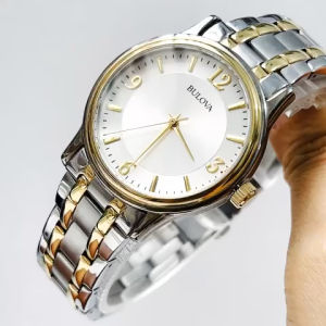 Đồng Hồ Nam Bulova 98A150 Quartz Size 39 Demi Gold