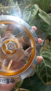 Cover Spinner Radiator Pelindung Kipas Beat Vario Vespa Nmax Mio Nouvo Bebek Fiz R Universal Cnc Model Bulat