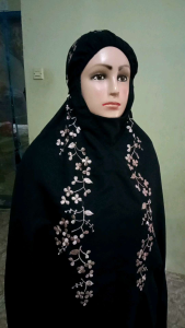 Mukena Terusan Dewasa Bordir Mukena Langsungan Rukuh Dewasa free tas cantik