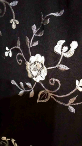 Mukena Terusan Dewasa Bordir Manual: Kain Baby Silky Cantik