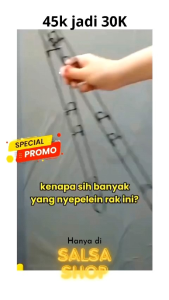 Rak Bumbu Dapur & Rak Dapur Bahan Besi
