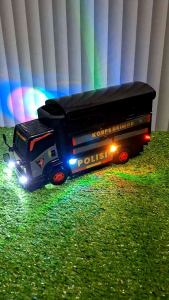 COD MAINAN ANAK MOBIL TRUCK POLISI ada lampu dan suara/MAINAN ANAK LAKI LAKI