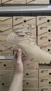 Delta Force รองเท้ายุทธวิธีหุ้มข้อสั้น วัสดุไมโครไฟเบอร์ ใส่เดินป่า ฝึกภาคสนาม สายตรวจ ตำรวจ ทหาร ใส่ได้ทั้งผู้ชาย และผู้หญิง Sport กีฬา