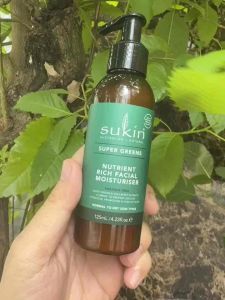 KEM DƯỠNG ẨM DA SUKIN SUPER GREENS Sukin Super Greens Nutrient Rich Facial Moisturiser 125ml