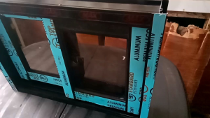 sliding window 35cm H x 50cm W