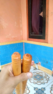 Gagang Joran Pancing Motif Wortel Panjang 30cm