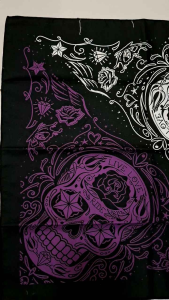 one click shop slayer bandana scraf pria wanita bahan halus lembut panjang kekinian multi fungsi 2 motif