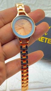 MIRETE ORIGINAL!!! Jam Tangan Wanita Mirete Fashion Tipe R251 Bahan Stainless Tampilan Analog Mewah Dan Elegan Dijamin Sesuai Foto