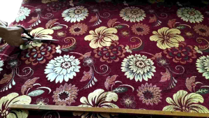 Furniture Kain Sofa Chenille & Bahan Sofa Meteran
