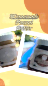 Home made Peanut Butter