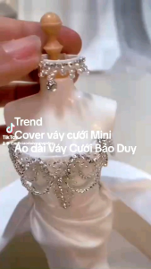 Mô hình váy cưới mini