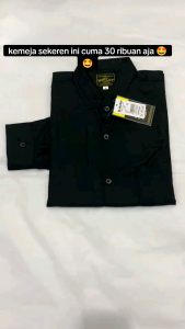 Kemeja Polos Pria Lengan Panjang Bahan Signature Premium Cocok Untuk Acara Formal Dan Kantoran