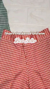 KINDER SHORT CHECKERD FOR KIDS ( S-XL )