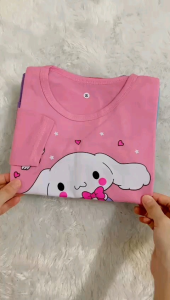 kaos anak perempuan cinnamoroll lengan panjang usia 1-12 tahun // baju anak cewek