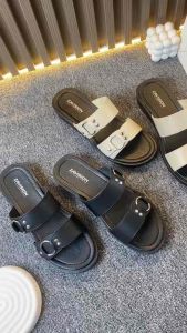 sandal wanita platform sendal wanita wedges kekinian estetik sandal cewek fashion