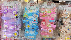 Jepit Rambut Set Labubu Jepitan Pin Hair Clip Aksesoris Rambut