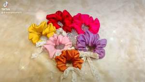 Dây buộc tóc nơ cho mẹ và bé