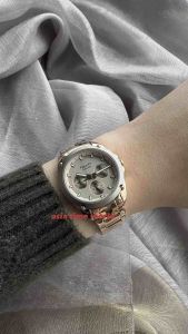 [Original] 2A34 BFBRGGR Alexandre Christie Elegance Multifunction Women Watch with Grey Dial and Rose Gold Stainless Steel Bracelet | Official Warranty