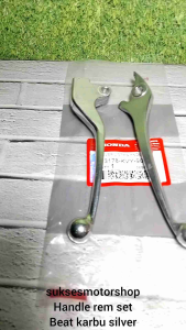 Silver handle handel rem depan belakang set kiri kanan honda beat karbu vario karbu beat f1 pop esp vario 125 old non cbs