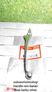 handel handle rem cakram kanan silver honda beat karbu beat f1 esp non cbs supra x lama karisma kirana  supra helm in