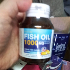 น้ำมันปลา 1000 มิลลิกรัม ผลิตภัณฑ์เสริมอาหาร ตรา มิสทิน (30 แคปซูล)