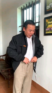 Áo khoác nam trung niên lót lông siêu ấm tặng bố