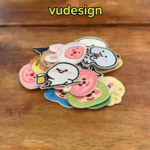 Sticker Dán Vải Ủi Thêu Quần Áo Balo Túi Mũ Balo Hình Ciu Quby Em Bé Ngoan Uống Bia Zalo Meme Siêu Bựa Vudesign
