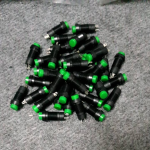 Công tắc nhấn giữ DS-211 màu xanh 10mm