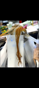 50Pcs Highlight Paper Hair Dyeing Sheets Reusable Hair Coloring Isolation Sheet 漂发隔离纸染发隔热纸挑染片美发薄膜垫片加大号发廊专业用品工具