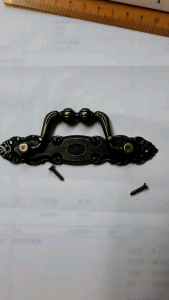 Pemegang Laci Kabinet Antik Pemegang Pintu Gangsa Tombol Tarik Penyolek Dada/ Antique Cabinet Drawer Handle Bronze Door Handle Chest Dresser Vintage Pull Knob