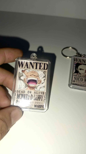 Ganci Akrilik One Piece & Keychain Aksesoris Anime Korea