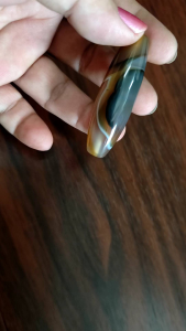 rantai leher ocean Jasper chalcedony pendant海洋玉髓吊坠