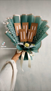 (Isi 5) Kerangka Buket Kosong / Kerangka Buket Barang / Snack / Tanpa boneka / Free Bunga Artificial / Kerangka Buket uang/ Buket Roko/ Buket Kopi