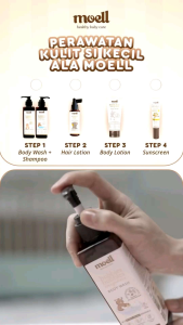 Moell Body wash Bubble Bubble everywhere Sabun Bayi Newborn
