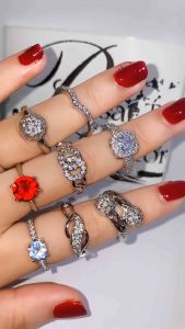 CINCIN PERAK SILVER 9 MOTIF LAPIS EMAS PUTIH ANTI LUNTUR 2024 CINCIN WANITA DEWASA TERBARU 2024 ANTI KARAT PERHIASAN TITANIUM ASLI PERHIASAN TITANIUM ASLI ANTI LUNTUR 24 KARAT