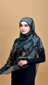 FATHIJAB PASHMINA IMPORT MOTIF SHELLA SCARF