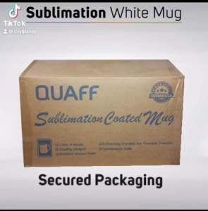 1Box QUAFF Sublimation Coated White 11oz Sublimation Printable Mugs (24pcs)