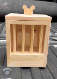 LP199 กล่องหญ้า รางหญ้า ที่ใส่หญ้า ชินชิลล่า ทำจากไม้สนเกรดA ดีไซน์น่ารัก สไตล์มินิมอล