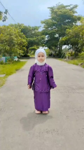 Setelan Kurung Melayu Anak Perempuan Viral