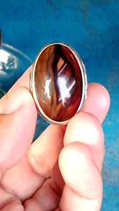 CINCIN BATU AKIK YAMAN MOTIF ASLI ALAMI