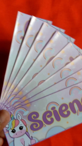 Unicorn Subject Sticker Label