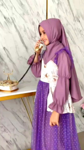 Mewahh Cantik Gamis Kaluna Labella Terbaru
