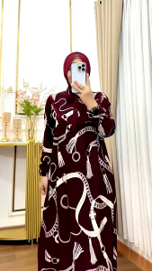 MELISA LONGSET TUNIK RAYON PREMIUM MIX CRINKLE MOTIF TERBARU KEKINIAN ALLSIZE
