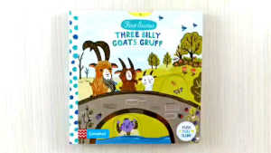 Campbell First Stories Three Billy Goats Gruff Push Pull Slide Board Book