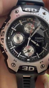 Đồng hồ nam Casio MTR-302-1A1JF size 415mm 6 kim 1 cốt (bộ máy Module 1794) thuộc dòng Standard Analog Sporty mang phong cách thể thao năng động.Dây plastic nhẹ nhàng  đáy xoáy chống nước 5 bar