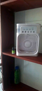 Quạt phun sương mini 3 tốc độ gió và 5 lỗ phun sương thế hệ mới