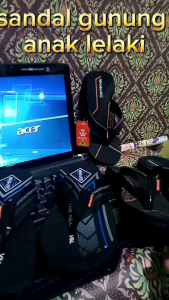 SANDAL GUNUNG TALI JEPIT ANAK LELAKI UKURAN TANGGUNG USIA 7-11 THN/sandal OUTDOOR Adventure TERBARU model JEPIT  DENGAN MOTIF MENARIK DAN MODEREN