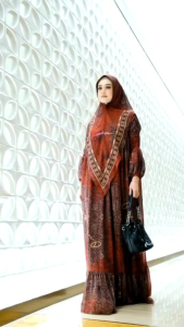 Omeiro Rosaline Series Vol 6: Baju Gamis Syari Muslimah Nazra Sha